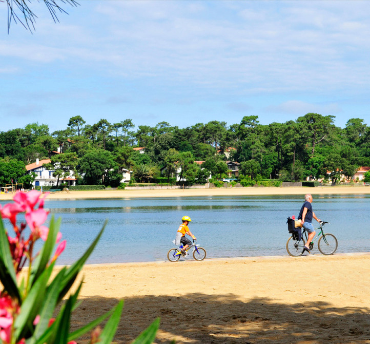 Vacances en location vélo hotel du parc Hossegor